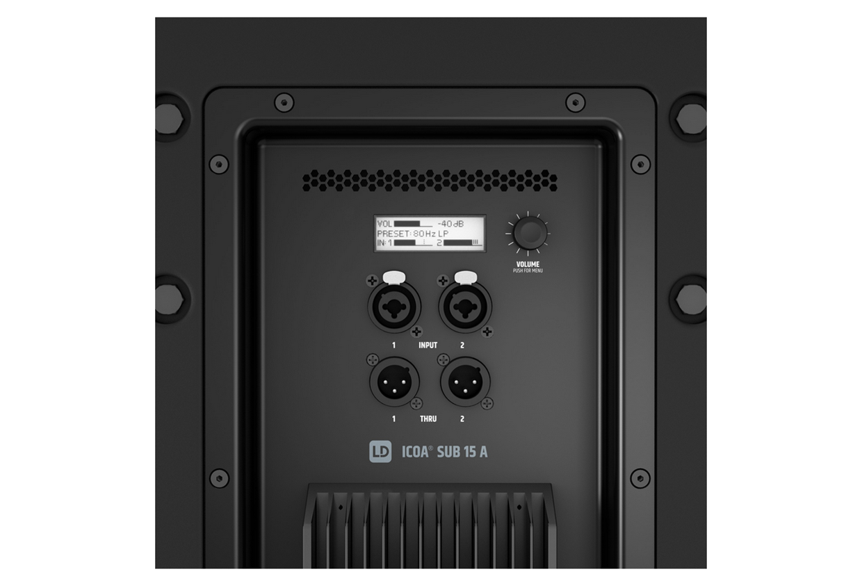 רמקול סאב מוגבר 15" LD SYSTEMS – תמונה 4