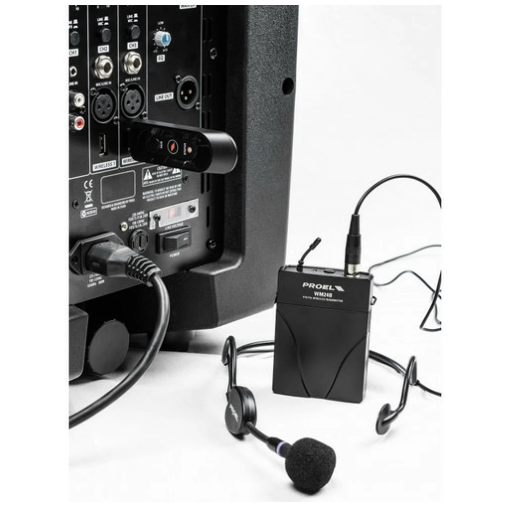 מיקרופון מדונה אלחוטי 2.4GHZ USB PROEL – תמונה 2