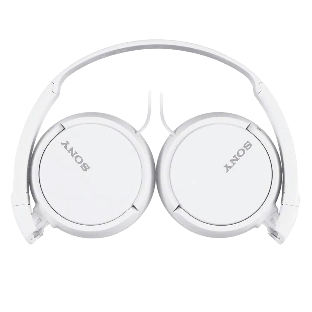 ⁦אוזניות חוטיות Sony MDR-ZX110AP -צבע לבן⁩ – תמונה ⁦2⁩